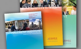 EDHEC Business School brochures