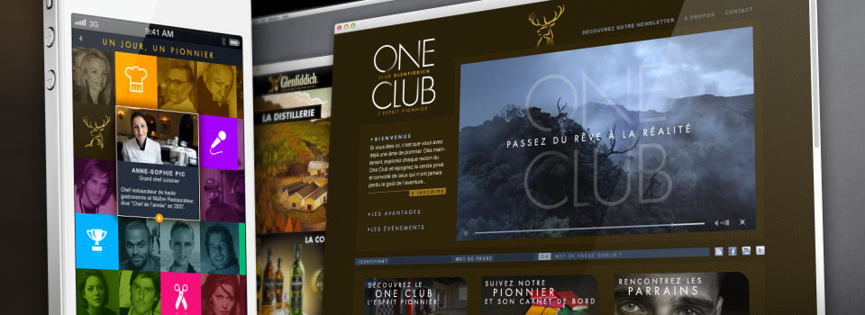 GLENFIDDICH One Club l’esprit pionnier